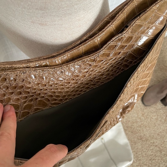 Vintage Sylvia Alligator Genuine Leather Shoulder Bag - Picture 7 of 14